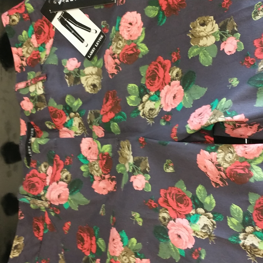 NWT Larry Levine Ankle Slim Leg Pants, 10